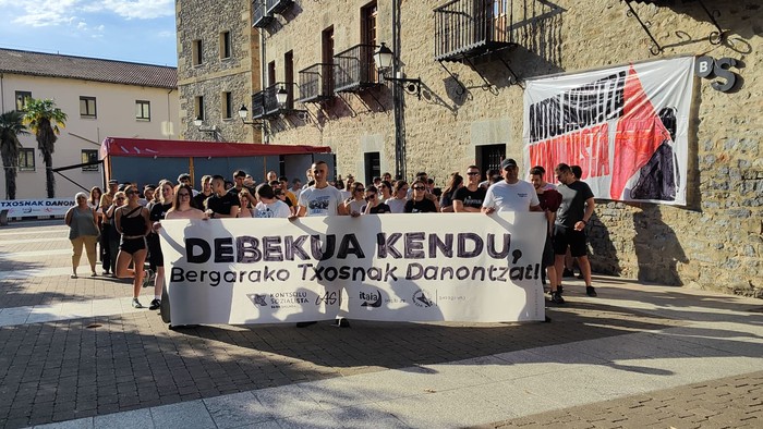 "Debekua kentzeko" eskatu du Bergarako Mugimendu Sozialistak