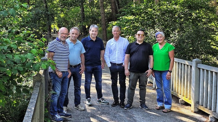Eskoriatzako EAJrentzat "erabakigarria" da Aldundiak Vasco-Navarroko bidegorriaren proiektuari emandako bultzada