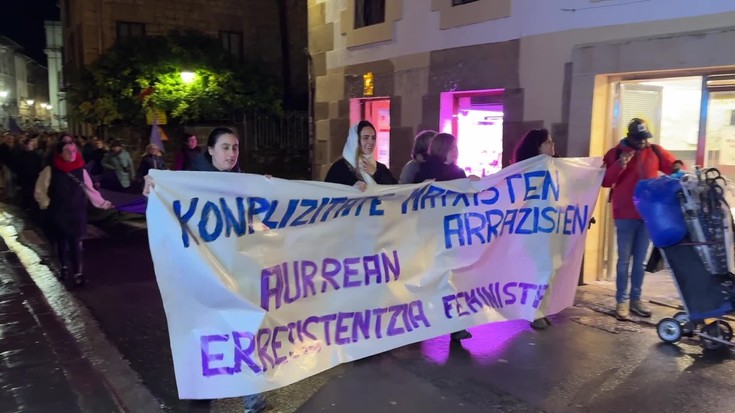 Azaroaren 25ak "erresistentzia feminista" eta "kaleak hartzeko" deiak zabaldu ditu herrietan