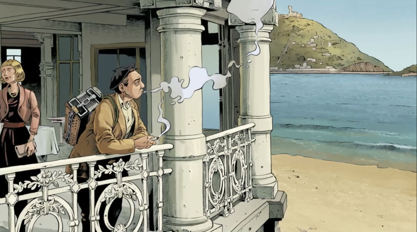 Iristear da 'Sasi artean Elgeta' komiki-albuma