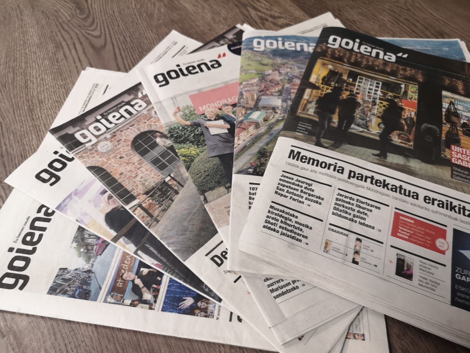 Goiena Taldeko hedabideen audientziek gora egin dute aurten