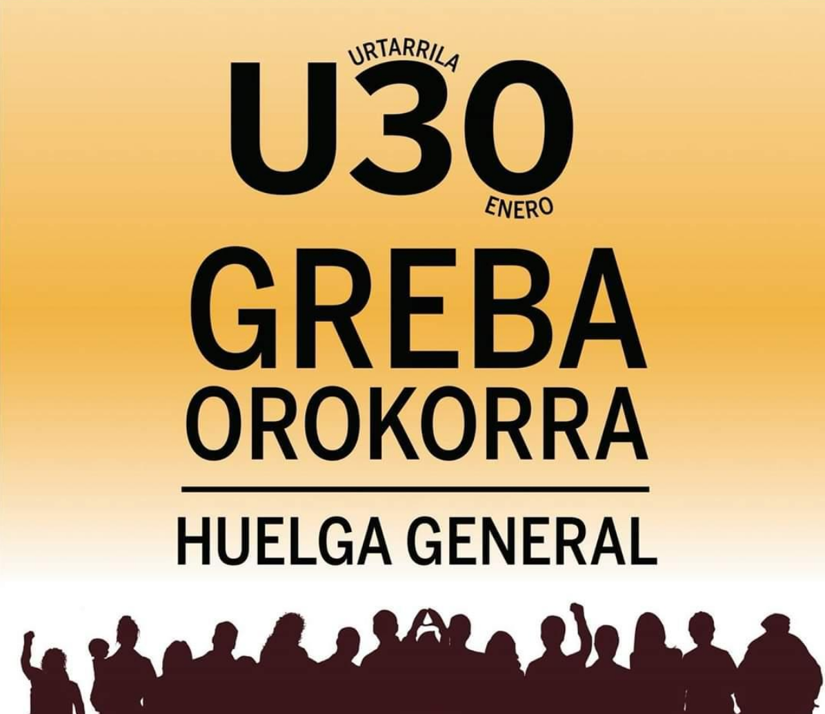 Greba Batzordea sortu gura dute Arrasaten, greba orokorraren harira