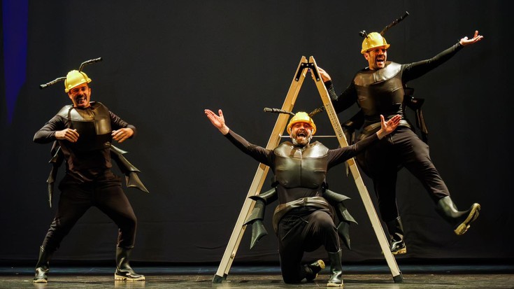 'Xomorrotxoak' keinu ikuskizuna taularatuko dute bihar, zapatua, Amaia Antzokian