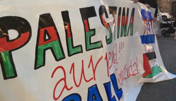 Mobilizazioa, bihar, Palestinari elkartasuna erakusteko