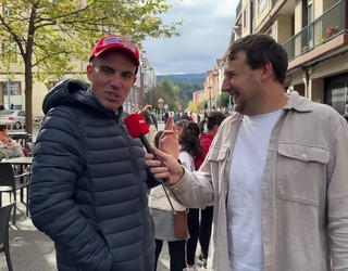 Aretxabaletako merkatarien Gabonetako iragarkia grabatu dute