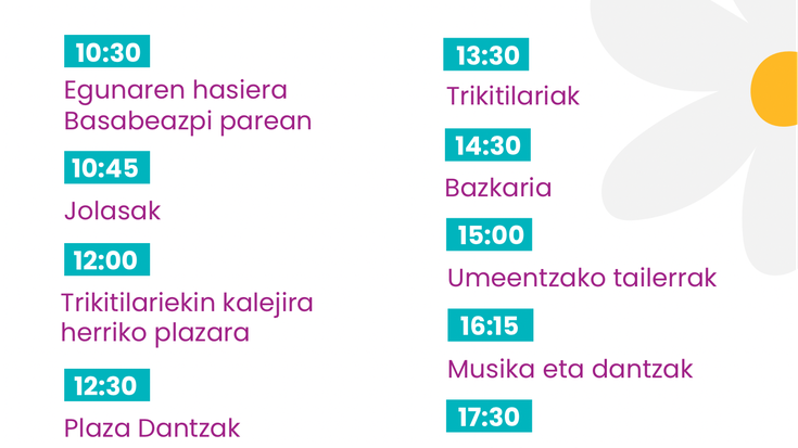 Udaberriko jaixa ospatuko dugu datorren Maiatzaren 9an Aretxabaletan