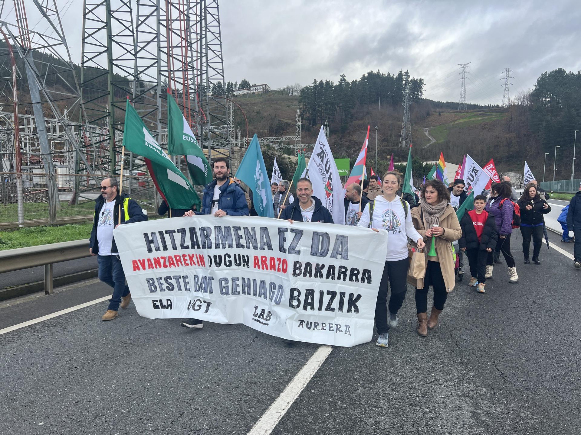 Avanzako langileak greban izango dira bihartik astelehenera arte