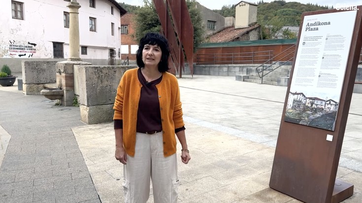 Ainhoa Aranburuzabala: "Paraje eta herri polita da Otxandixo"
