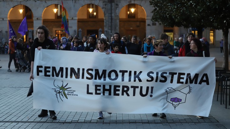 Haron izandako hilketa matxista salatzeko elkarretaratzeak egingo dituzte