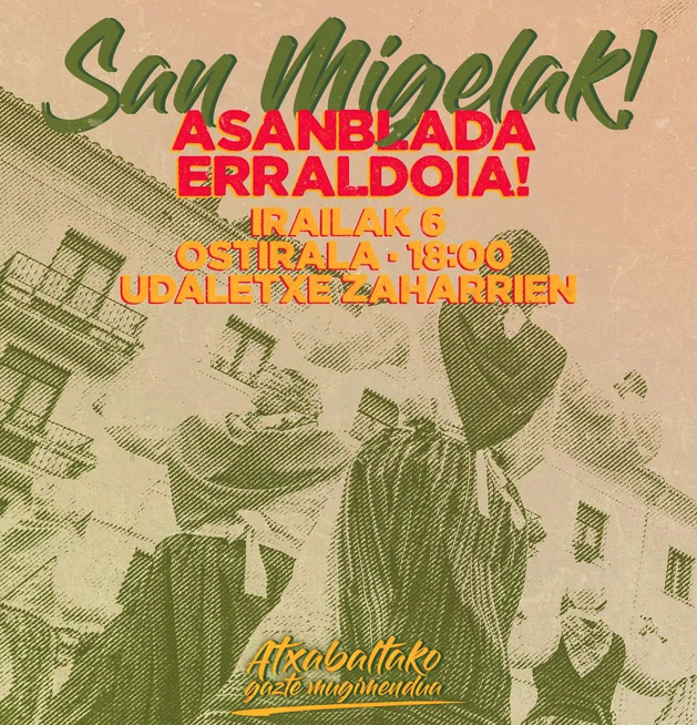 Sanmigelak antolatzeko asanblada