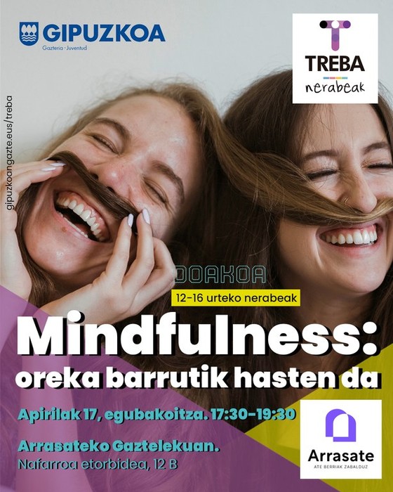 'Mindfulness: oreka barrutik hasten da' hitzaldia