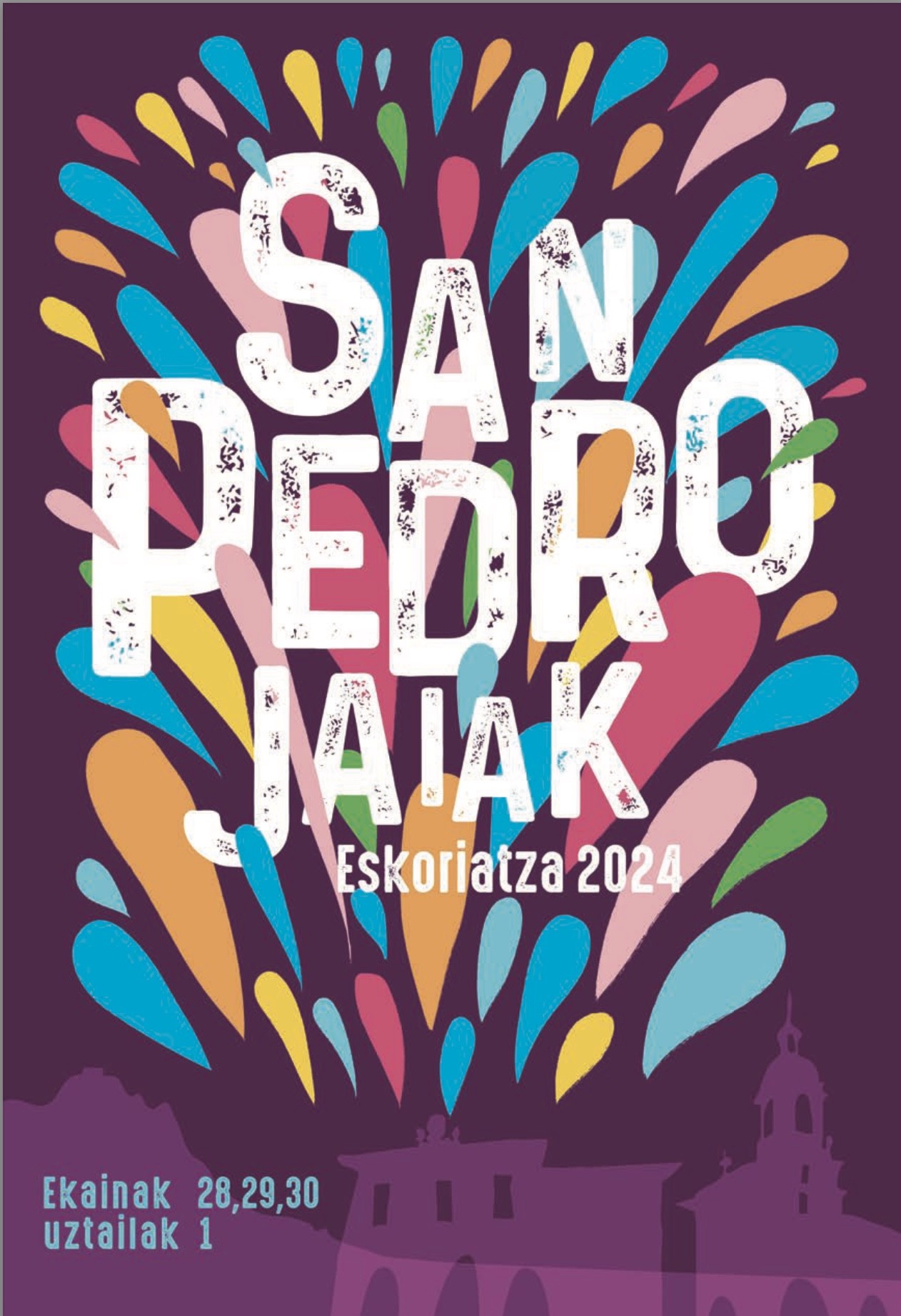 Sanpedroak: egitaraua