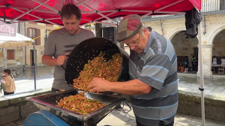 Sagardoa bakarrik ez da egon Elgetako eta Aramaioko sagardo egunetan