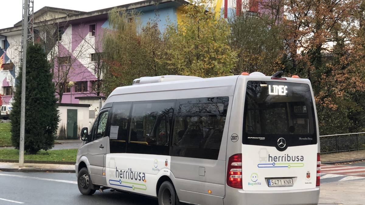Herribusa goizetan ibiliko da bakarrik datozen bi astetan