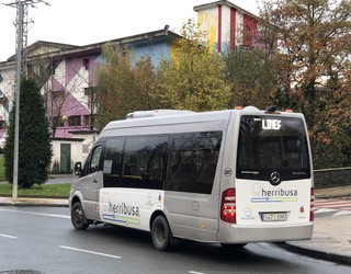 Herribusa goizetan ibiliko da bakarrik datozen bi astetan