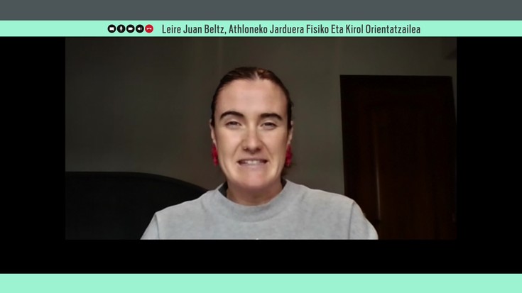 Leire Juanbeltz: "Emakume federatuen kopurua igo egin da eta uste dut igotzen jarraituko duela"