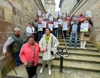 Autobusa antolatu dute pentsiodunek Gasteizko manifestaziora joateko