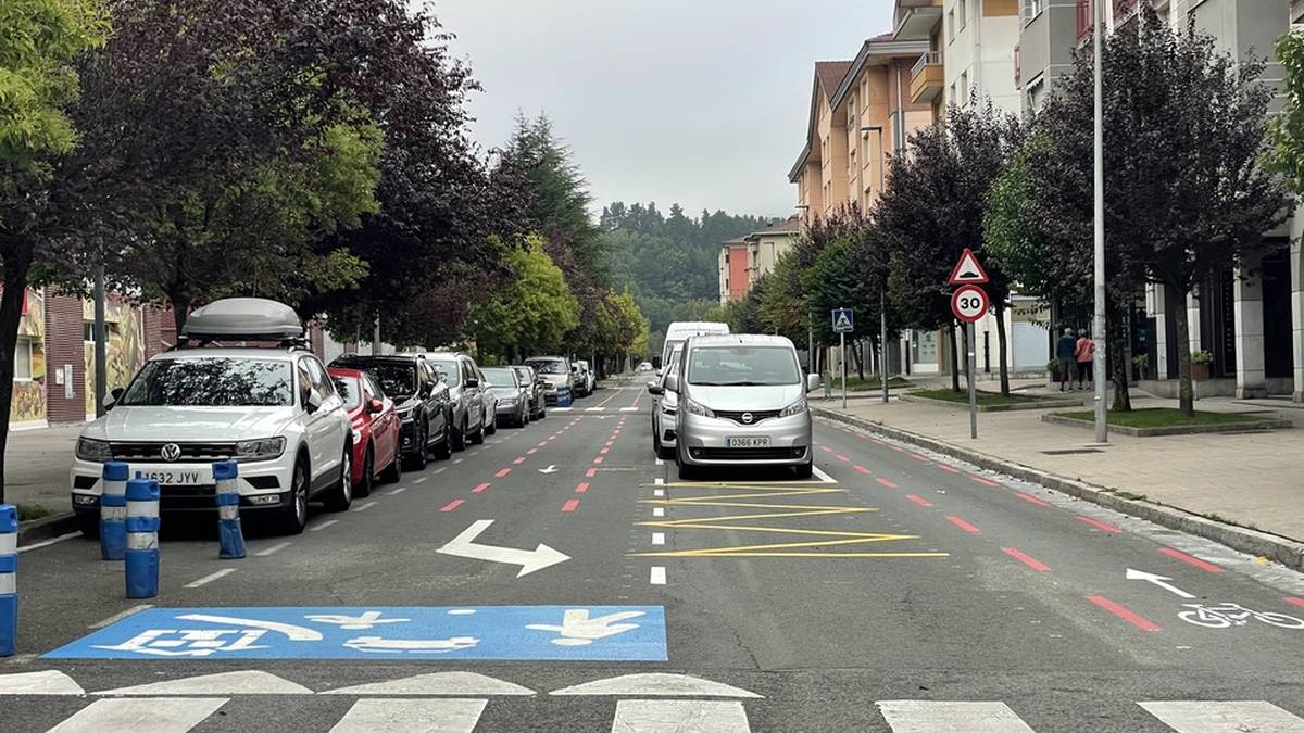 Aretxabaletako Belorrieta inguruko trafiko aldaketak indarrean dira dagoeneko