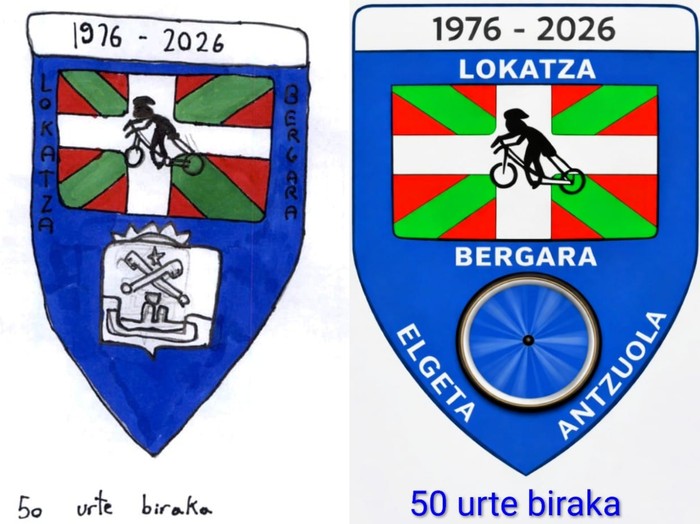 Jon Aranzabalek irabazi du Lokatzaren 50. urteurreneko logo lehiaketa