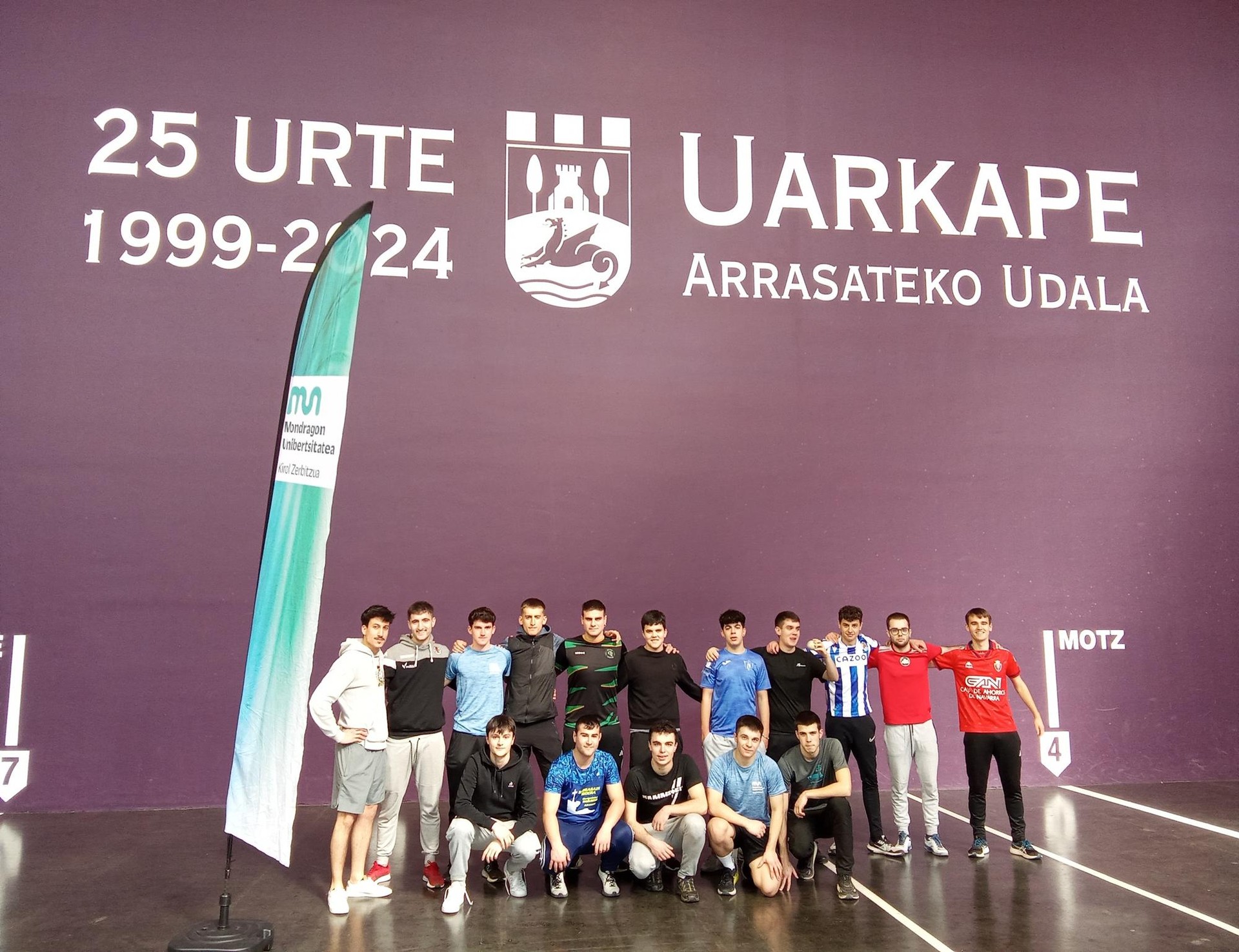 Mondragon Unibertsitateko Kirol Txapelketaren 26. edizioa jokatuko dute bihar