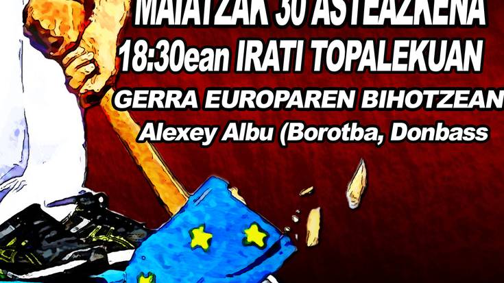 Askapenak Alexey Albu gonbidatu du Donbasseko egoeraren berri emateko