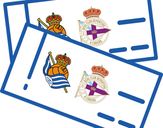 Realaren eta Deportivoren arteko partidarako sarrerak futbol zelaiko tokirik onenean!