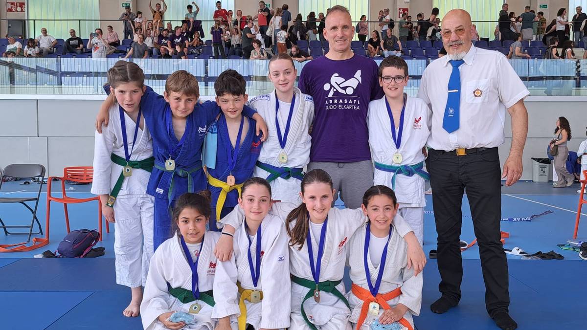 Arrasate Judokoak bikain Gipuzkoako kopan eta finalean