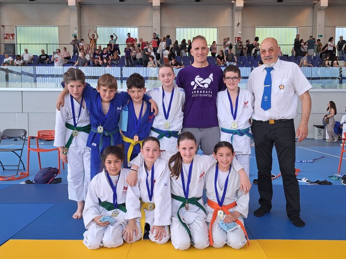 Arrasate Judokoak bikain Gipuzkoako kopan eta finalean