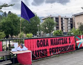 Langileen batasunaren alde egin dute Oñatiko pentsionistek