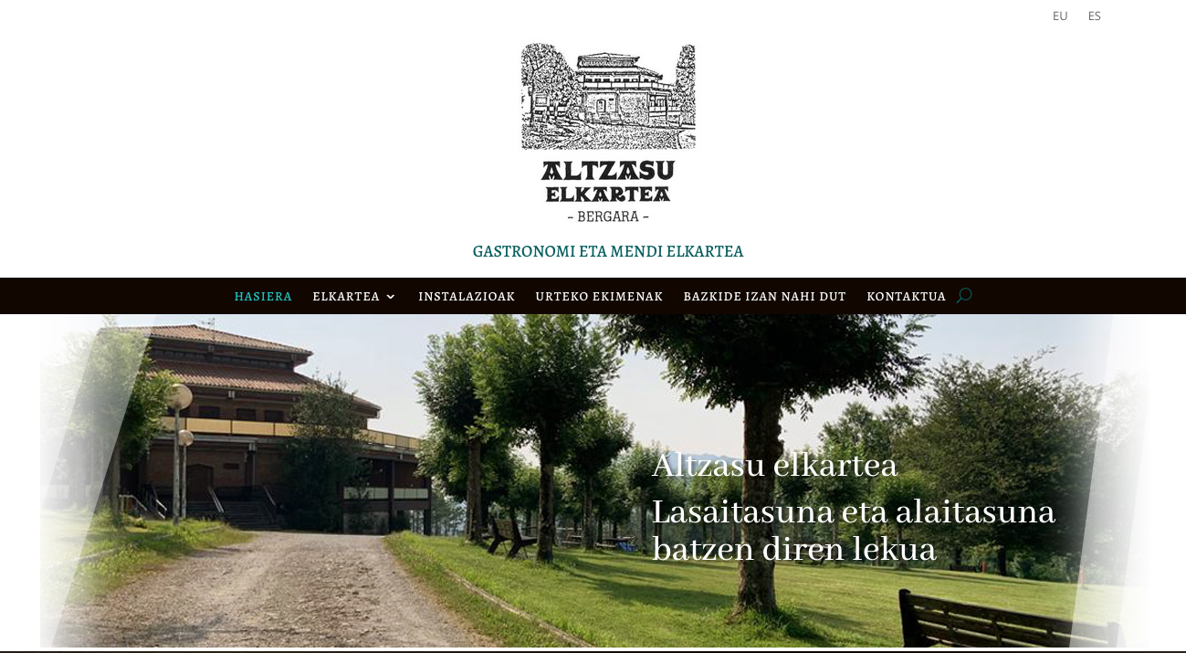 Altzasu elkarteak webgunea estreinatu du