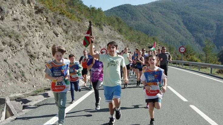 Debagoiendar ugarik hartu du parte Korrikan asteburuan