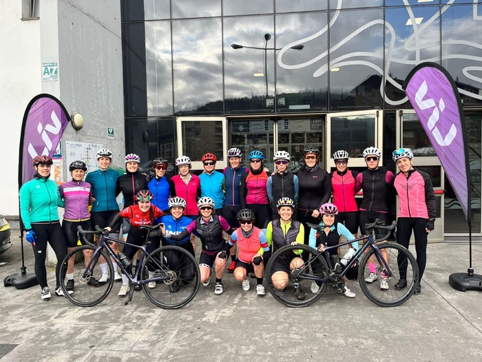 Emakumeen txirrindularitza sustatzeko topaketa Bergaran, Nerea Osaren eskutik