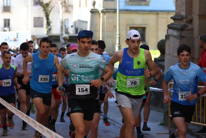 280 korrikalari bilduko dira bihar Ahuntzen Lasterketako irteeran