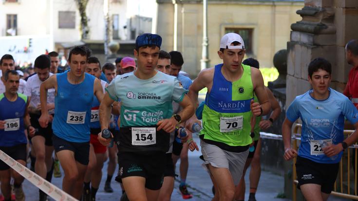 280 korrikalari bilduko dira bihar Ahuntzen Lasterketako irteeran