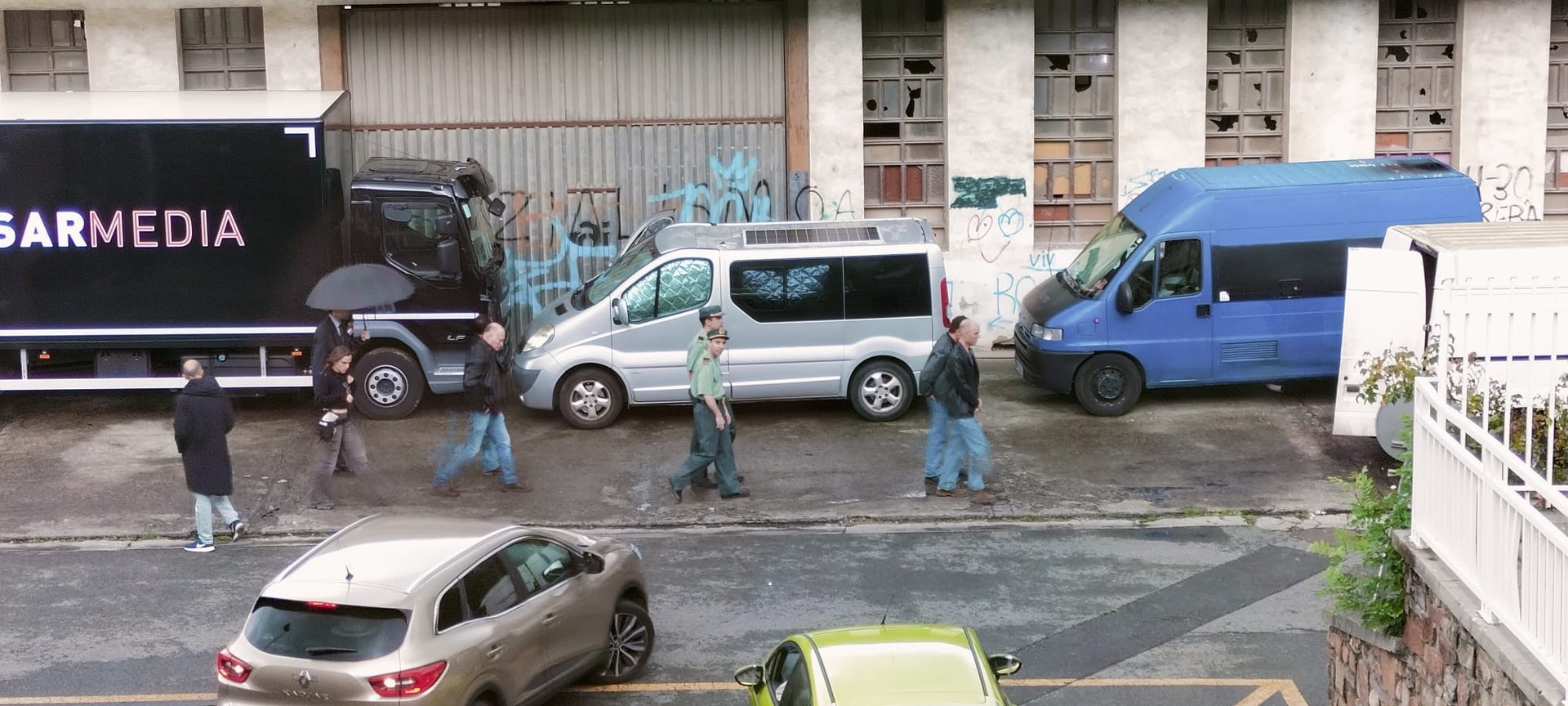 'Un fantasma en la batalla' filma grabatzen ari dira Arrasaten