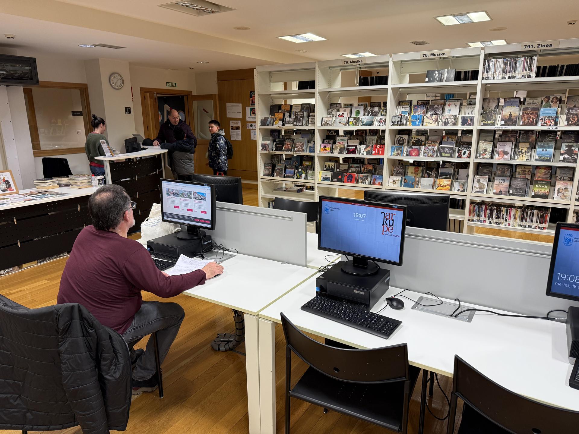 Itxita egongo da liburutegia apirilaren 17tik 27ra bitartean