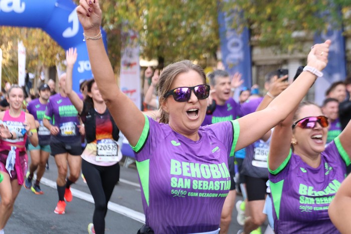 Behobia-Donostia lasterketako bergararren sailkapena