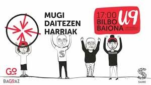 Aupa, aupa!!! 3 egun falta dira Bilboko mobilizazio erraldoirako!