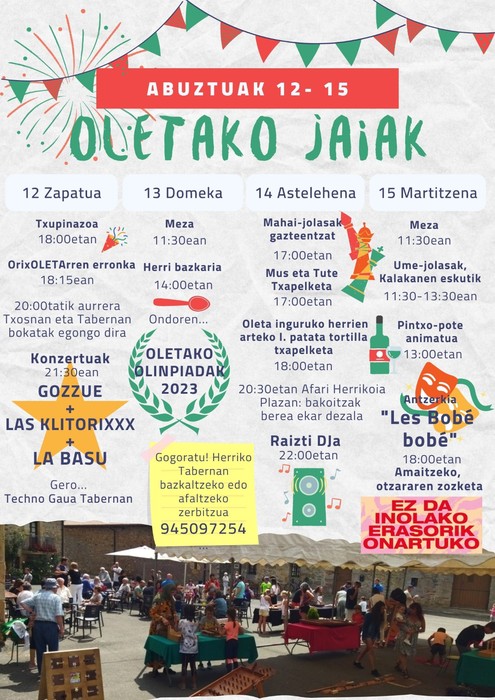 Oletako jaiak