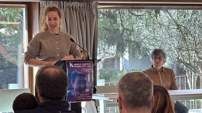 Maitane Arizti idazle urretxuarrarendako izan da aurtengo Karmele Igartua sorkuntza beka