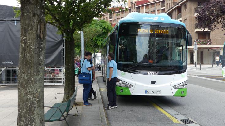 Aldaketak autobus zerbitzu publikoan, Santamasak direla eta