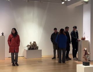 Urte osoan egindako lanez josi dute Aroztegi aretoa Buztinzale elkartekoek