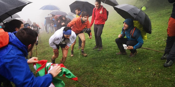 Oihana Kortazar eta Ander Uriarte izan dira debagoiendar azkarrenak, Zegama Aizkorri lasterketan