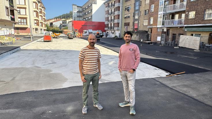 Andramari plazako berrurbanizazioa, abian