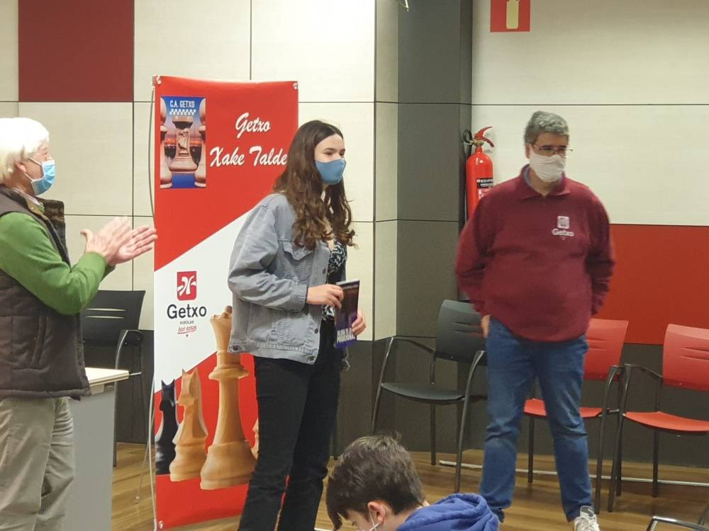 Haizea Tornay Euskadiko xake txapeldun bilakatu da emakumezkoen jubenil mailan