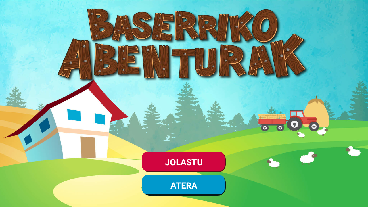 'Baserriko abenturak': 4 eta 10 urte bitarteko haurrentzako euskarazko jolasa