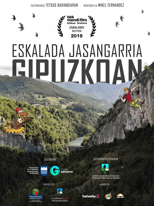 'Eskalada jasangarria Gipuzkoan' dokumentala