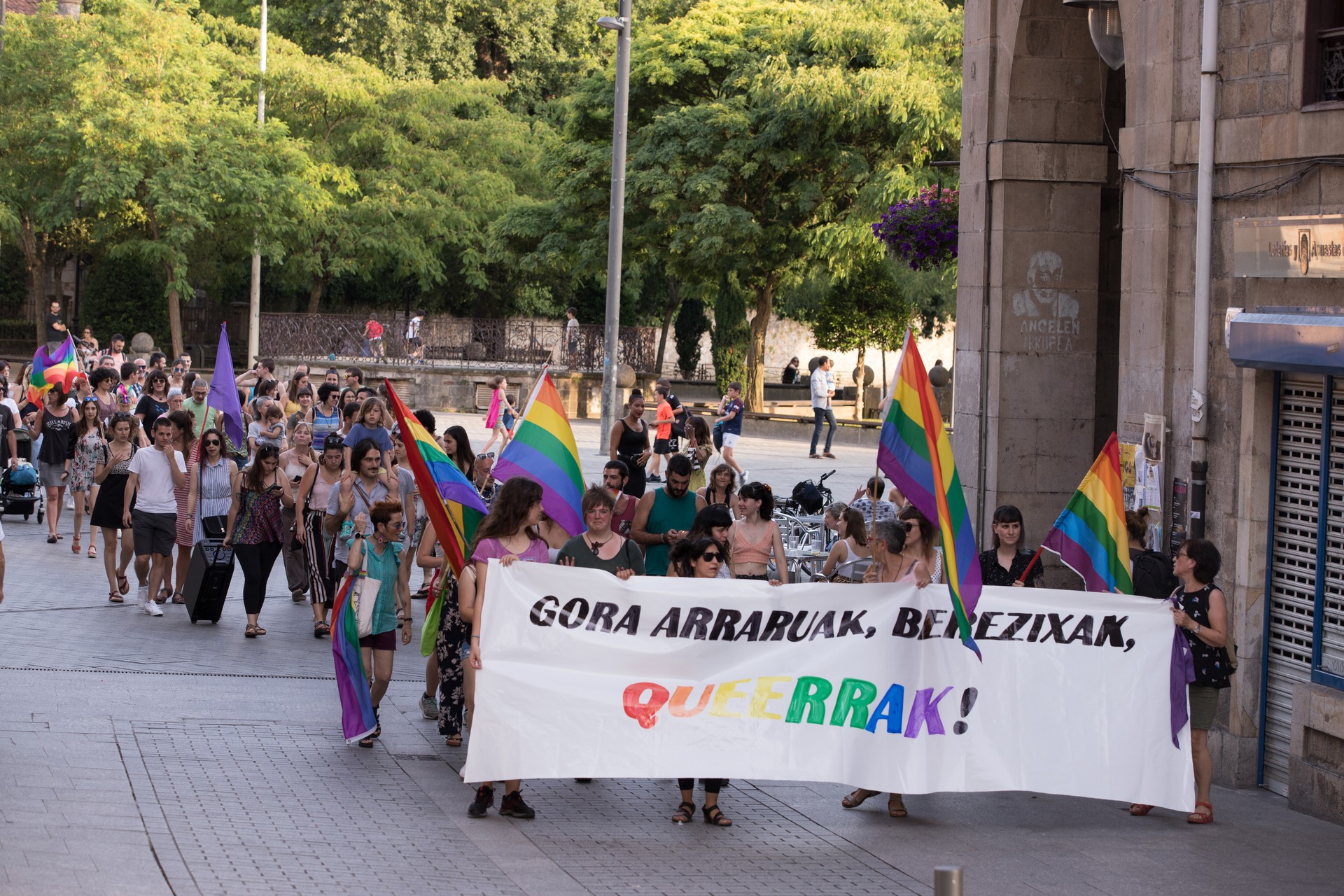 Sexu askapenaren alde egingo dute gaur, bailarako herri batzuetan