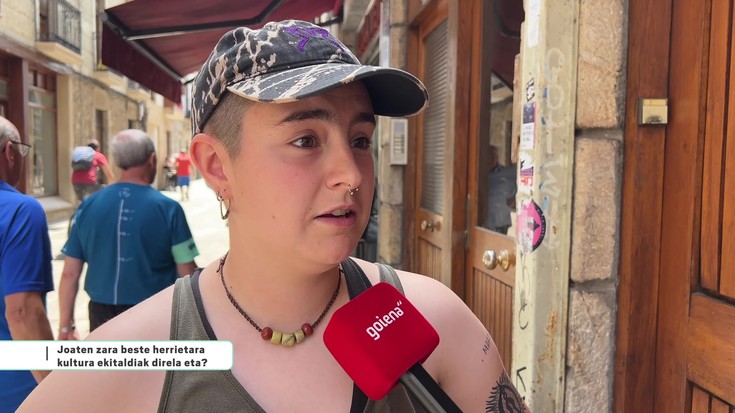 Zer diote oñatiarrek kultura ekitaldiei buruz?