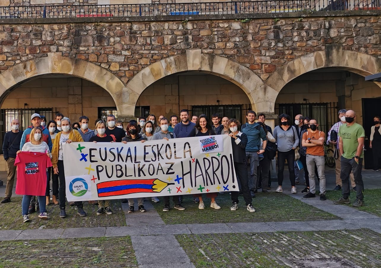 'Eskola Publikoaz Harro!',  Goieskola ere Bilbora zapatuan